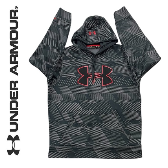 Under Armor STORM Fleece Print Hoodie Pullover - Picture 1 of 9